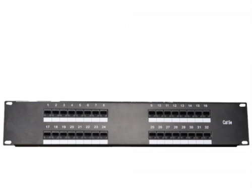 изображение WT-2064-32P 19" патч-панель RJ45 Cat.5e, 32 порта магазин Компании Интерком-НН картинка WT-2064-32P 19" патч-панель RJ45 Cat.5e, 32 порта от магазина Интерком-НН