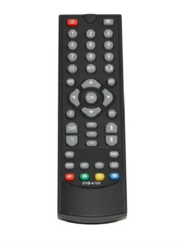 изображение Huayu DVB-4100 [19038) пульт дистанционного управления (ПДУ) для спутникового ресивера EvroSky магазин Компании Интерком-НН картинка Huayu DVB-4100 [19038) пульт дистанционного управления (ПДУ) для спутникового ресивера EvroSky от магазина Интерком-НН