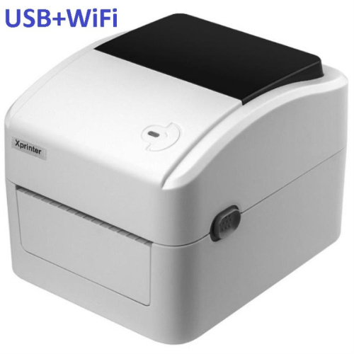 картинка Xprinter XP-420B WiFi+USB, термопринтер этикеток, для термобумаги шириной 25-115 мм, белый от магазина Интерком-НН