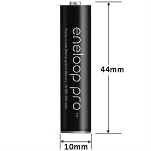 картинка Panasonic Eneloop Pro BK-4HCCA аккумулятор 950mAh AAA 1.2V от магазина Интерком-НН фото 2