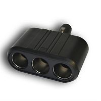 картинка Разветвитель в авто на 3 устройства с USB ELR-3303 от магазина Интерком-НН