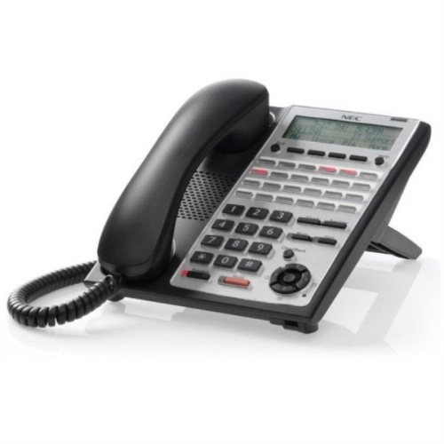 картинка NEC IP4WW-24TXH-A-TEL (ВК) Телефон 24 кн, 2-х строчный дисплей, черный для NEC SL1000 от магазина Интерком-НН