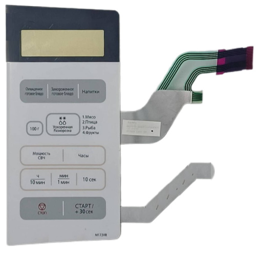 картинка Samsung DE34-00193U Сенсорная панель управления для микроволновой печи (СВЧ) M173VR от магазина Интерком-НН