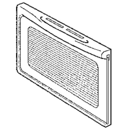 картинка Panasonic F302A5G00NXP Дверь в сборе для СВЧ NN-C781, NN-C785JF от магазина Интерком-НН