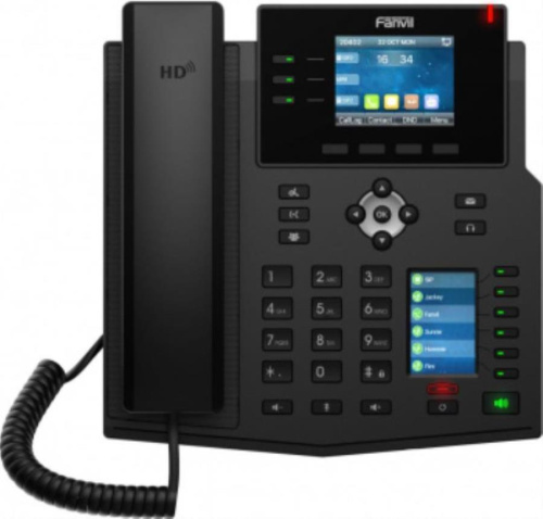 картинка Телефон IP Fanvil X4U черный от магазина Интерком-НН фото 5