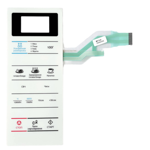 картинка Samsung DE34-00366F сенсорная панель управления для микроволновой печи (СВЧ) ME73AR/BWT белый от магазина Интерком-НН фото 4