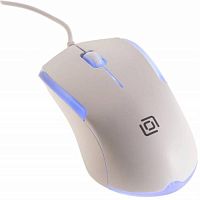 картинка Oklick 245M Мышь проводная USB, белая от магазина Интерком-НН