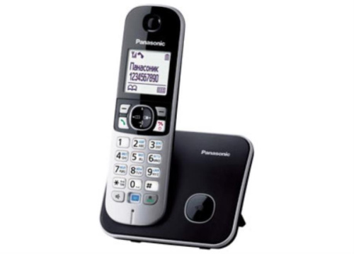изображение Беспроводной телефон Panasonic KX-TG6811RUM DECT (радиотелефон) , цвет: серый металлик магазин Компании Интерком-НН фото 2 картинка Panasonic KX-TG6811RUM - Беспроводной телефон DECT (радиотелефон) , цвет: серый металлик от магазина Интерком-НН фото 2