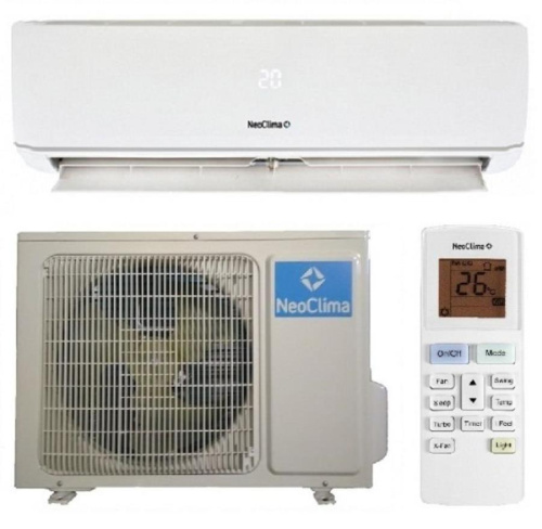 картинка Сплит-система NeoClima NS/NU-HAX12R, кондиционер тепло/холод, 3,4/3,25 кВт от магазина Интерком-НН