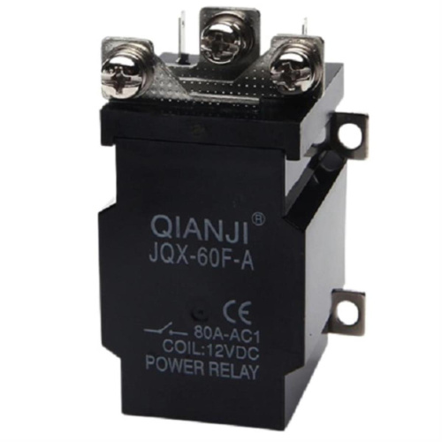 картинка Силовое реле Qianji JQX-60F-A (Xinyu JQX-80A, LJQX-68F/1Z) 12В, контакты 250В 80А от магазина Интерком-НН фото 2