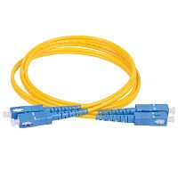 картинка Патч-корд оптический (optic patch cord) SC/UPC-SC/UPC SM 9/125мкм одномодовый (duplex) 2 метра от магазина Интерком-НН