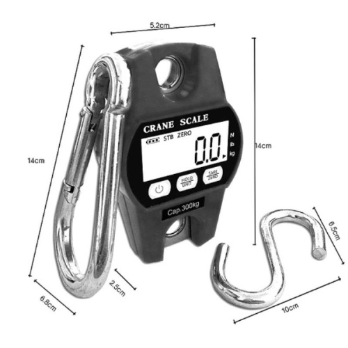 картинка ADS300-100B Весы крановые электронные до 300 кг точность 100 г, цвет черный от магазина Интерком-НН фото 3