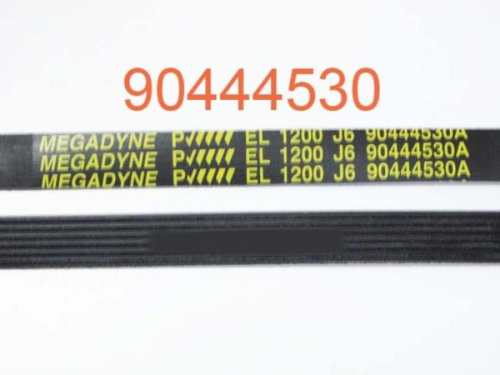 картинка 90444530 Ремень приводной 1200 J6 1145 мм Megadyne для стиральных машин Candy от магазина Интерком-НН