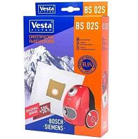 картинка Vesta filter BS02S комплект мешков-пылесборников синтетических (4шт+ 2 фильтра) для пылесоса Bosch от магазина Интерком-НН