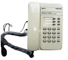 картинка Телта-214 Телефон с кнопочным номеронабирателем (серый) от магазина Интерком-НН