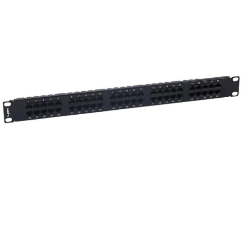 картинка Legrand 033579 БУ патч-панель телефонная UTP, 19", 50 портов RJ45, cat.3, 1U, 110 Type от магазина Интерком-НН