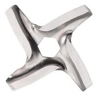 картинка Нож 010159B для мясорубок Moulinex шестигранник 8мм, диаметр 46мм, глубина 4,5мм,  изогнутое лезвие от магазина Интерком-НН