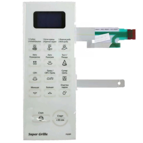 картинка Samsung DE34-00262C Сенсорная панель управления для микроволновой печи (СВЧ) PG838R-D белый от магазина Интерком-НН фото 3