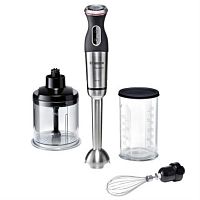 картинка Bosch MSM 87160, 750 Вт Погружной блендер, число скоростей: 12, черный-нержавеющая сталь от магазина Интерком-НН