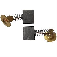 картинка Электроугольные щетки 7х17х14 (571) пружина, пятак-уши для электроинструмента Интерскол от магазина Интерком-НН