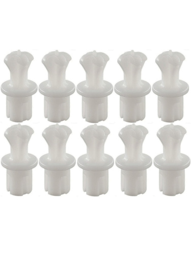 картинка Хвостовик 10шт для ножа измельчителя тип 1 белый блендера Redmond, RED, Polaris от магазина Интерком-НН