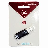 картинка Память USB 64Gb Smart Buy V-Cut черный 3.0 (SB64GBVC-K3) от магазина Интерком-НН