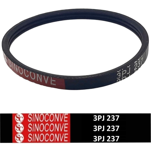 картинка Sinoconve 3PJ237 J3 ремень поликлиновый приводной для электроинструмента Patriot  от магазина Интерком-НН фото 2