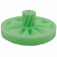 картинка Шестерня большая KW715564-CH D=83/20мм, H=34/12мм, d=7мм, 9 и 85 косых зубьев для мясорубки Kenwood от магазина Интерком-НН