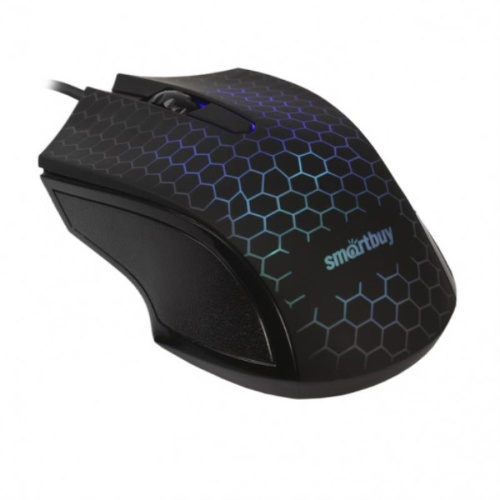 изображение Мышь проводная с подсветкой (черная) SmartBuy SBM-334-K ONE магазин Компании Интерком-НН фото 3 картинка SmartBuy SBM-334-K ONE Мышь проводная с подсветкой (черная) от магазина Интерком-НН фото 3