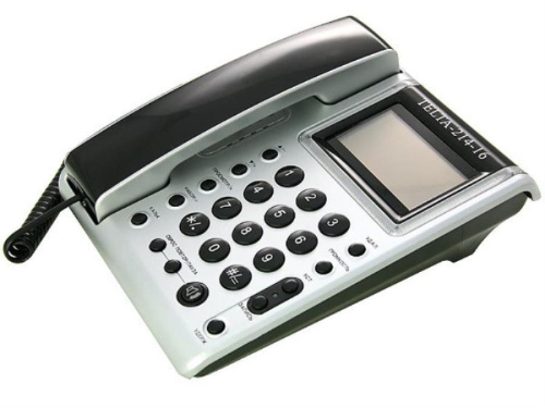 картинка Телта-214-16 Телефон с кнопочным номеронабирателем, АОН от магазина Интерком-НН