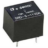 картинка Sanyou SRD-S-112DA-T73-1C-12V-Low-Resistance Реле управление 12VDC, контакты 15A 14VDC  от магазина Интерком-НН