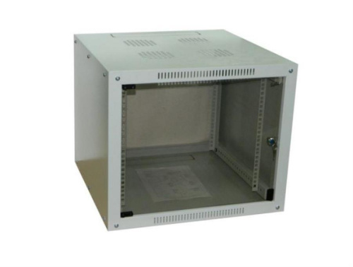 картинка Шкаф настенный 19", 12U, (600x600x640) разборный, серый, серия NOP (Netko) от магазина Интерком-НН фото 2