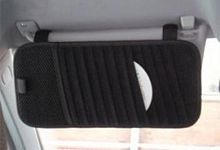 картинка Авто-козырек на 12 CD "Сетка" черный от магазина Интерком-НН