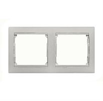 картинка 774452 Рамка 2 поста, горизонтальная, белая, Valena Legrand от магазина Интерком-НН