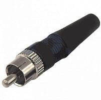 картинка Разъем штекер RCA под винт с колпачком от магазина Интерком-НН