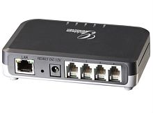 картинка Grandstream HT-704 Адаптер VoIP 4 x FXS SIP, 1 x ETH от магазина Интерком-НН