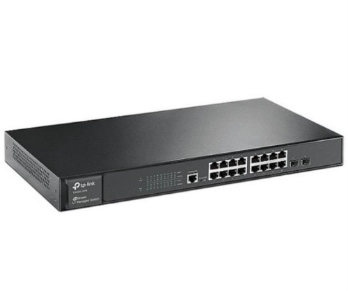 картинка TP-Link T2600G-18TS управляемый коммутатор с 16 портами 10/100/1000Base-T, 2 порта 1000Base-X SFP от магазина Интерком-НН фото 3