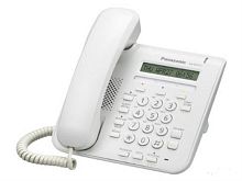 картинка Panasonic KX-NT511PRUW IP-телефон MGCP на 3 кнопки DSS, 1-строчный экран, 2 порта 100Base-TX от магазина Интерком-НН