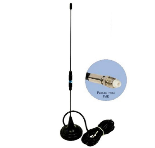 картинка GSM антенна Antey 914 5,5dB FME, магнит (кабель 3 метра) от магазина Интерком-НН