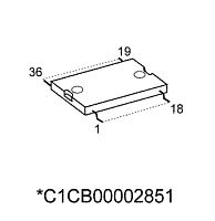 картинка Panasonic C1CB00002851 Микросхема  от магазина Интерком-НН