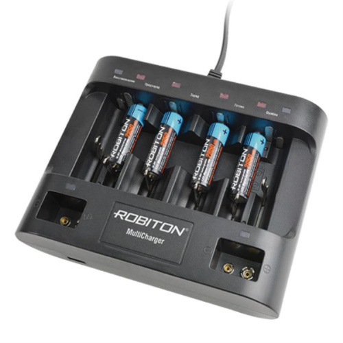 картинка Robiton MultiCharger универсальное автоматическое зарядное устройство для аккумуляторов от магазина Интерком-НН