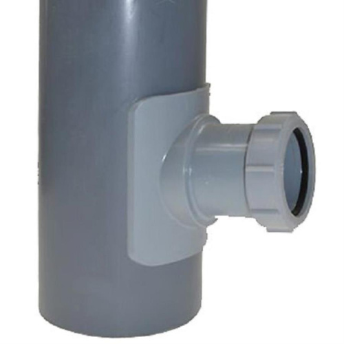 картинка McAlpine BOSSCONN 110-50-GR 110мм Х 50мм Врезка (адаптер) в канализационную трубу (пластиковая) от магазина Интерком-НН фото 3