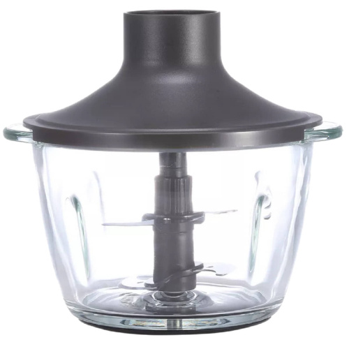 картинка Polaris PGB 0106 измельчитель 0,8л в сборе для блендеров, стеклянная чаша, цвет графит от магазина Интерком-НН фото 4