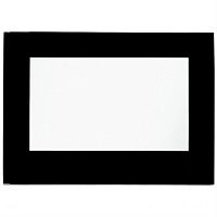 картинка Indesit C00142926 стекло внутреннее двери духовки с кронштейнами 530х395мм для плиты Ariston от магазина Интерком-НН