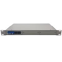 картинка Кросс оптический 19" КОР-24-У SM в сборе на 4LC duplex SC-t портов с пигтейлами и адаптерами  от магазина Интерком-НН