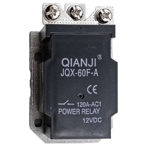 картинка Силовое реле Qianji JQX-60F-A, управление 12В, контакты 250В 120А от магазина Интерком-НН фото 3
