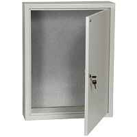 картинка IEK ЩМП-1-0 Щит навесной с монтажной панелью с металлической дверцей и замком IP54 от магазина Интерком-НН