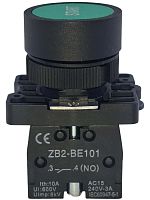 картинка Кнопка без фиксации XB2-EA4331 с нормально разомкнутым контактом для управления работой электроцепи от магазина Интерком-НН