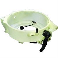 картинка Samsung DC61-30346J Передняя часть бака (полубак) стиральной машины в сборе с патрубками от магазина Интерком-НН