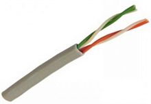 картинка Кабель UTP2 cat.5e (2х2х0,48) одножильный, неэкранированный, для внутренних работ от магазина Интерком-НН
